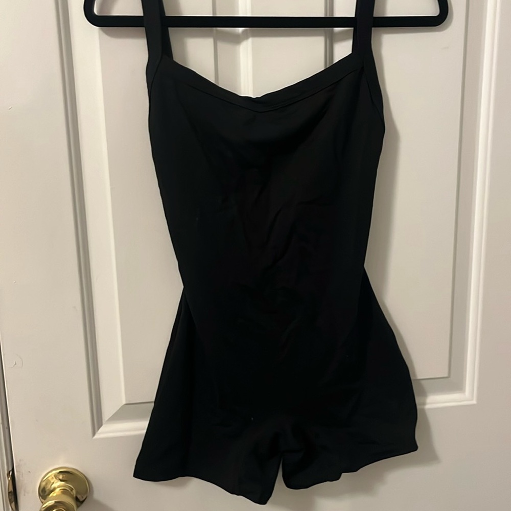 Black Garage Romper
